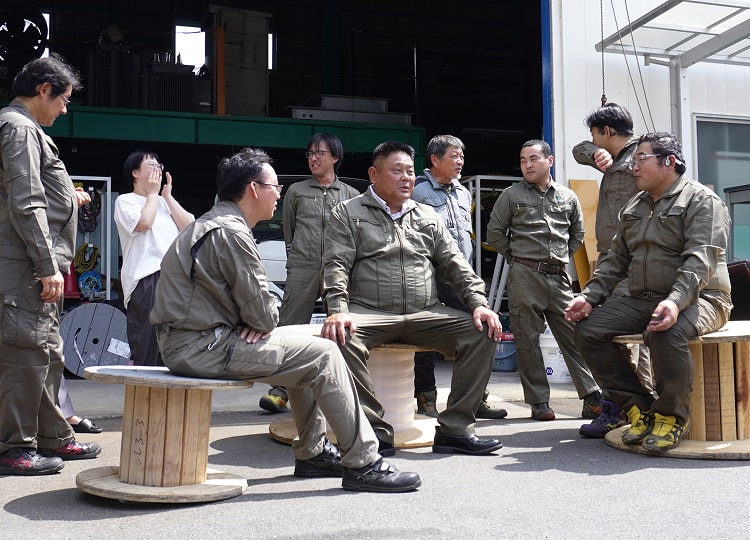 従業員達の様子